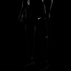Nike Miler Woven Trainingsbroek Zwart Zilver