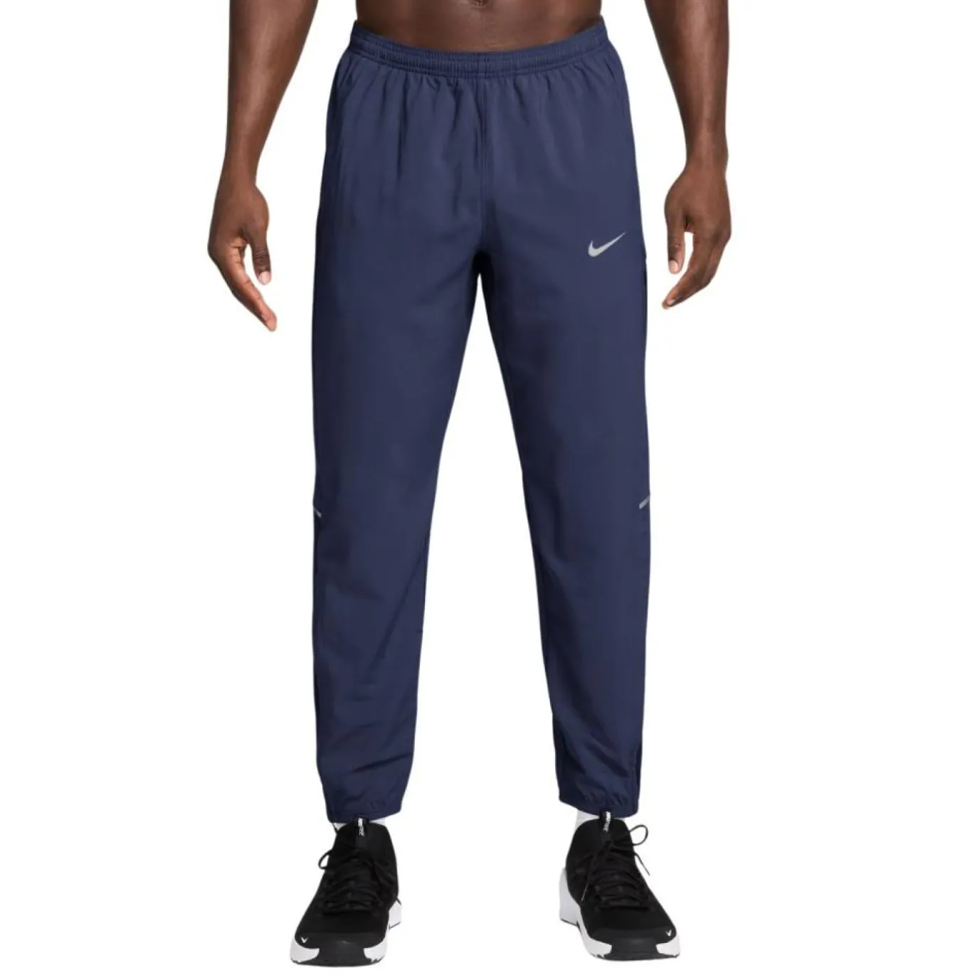 Nike Miler Woven Trainingsbroek Donkerblauw Zilver