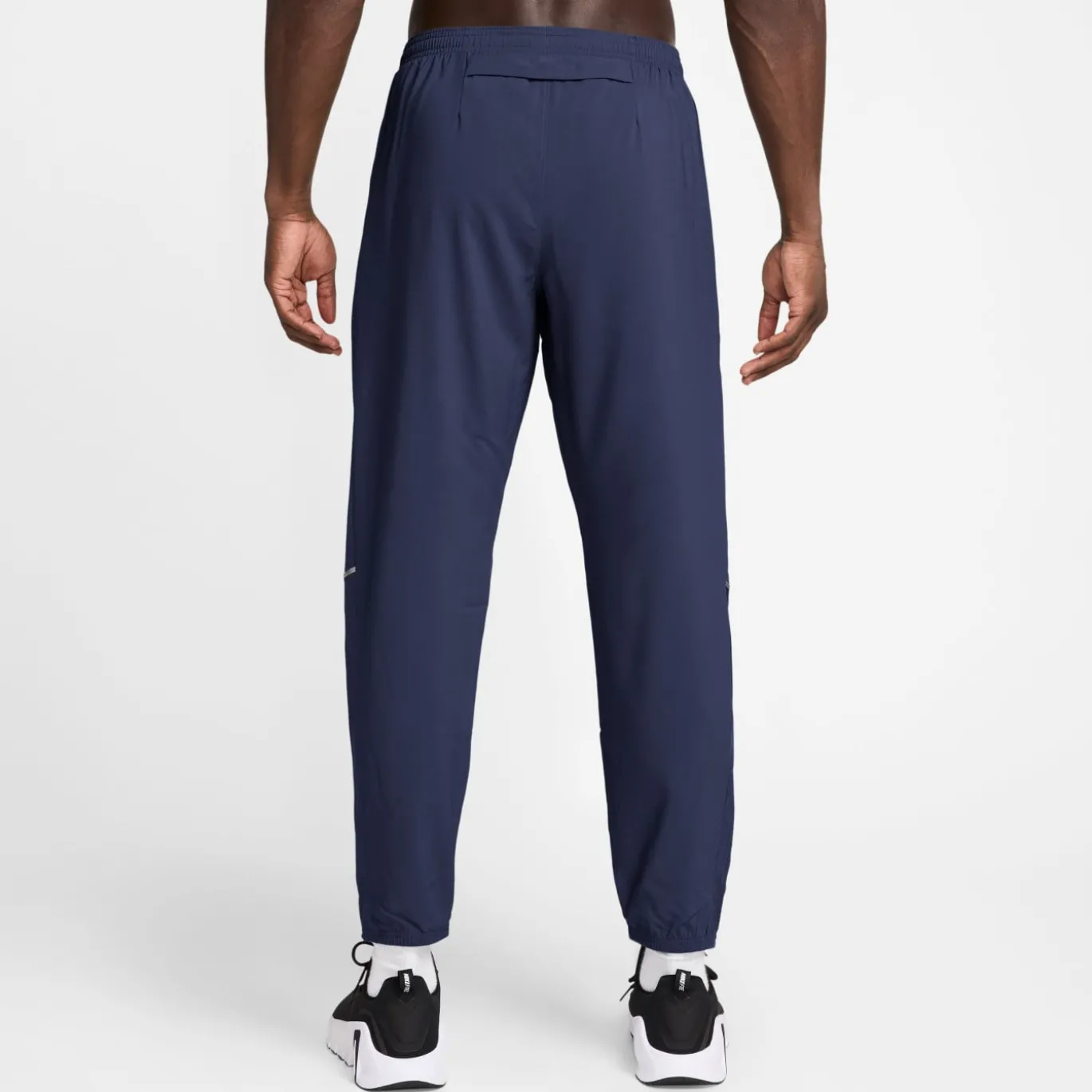 Nike Miler Woven Trainingsbroek Donkerblauw Zilver