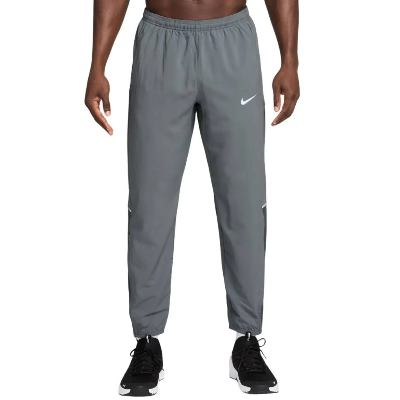 Nike Miler Woven Trainingsbroek Donkergrijs Wit