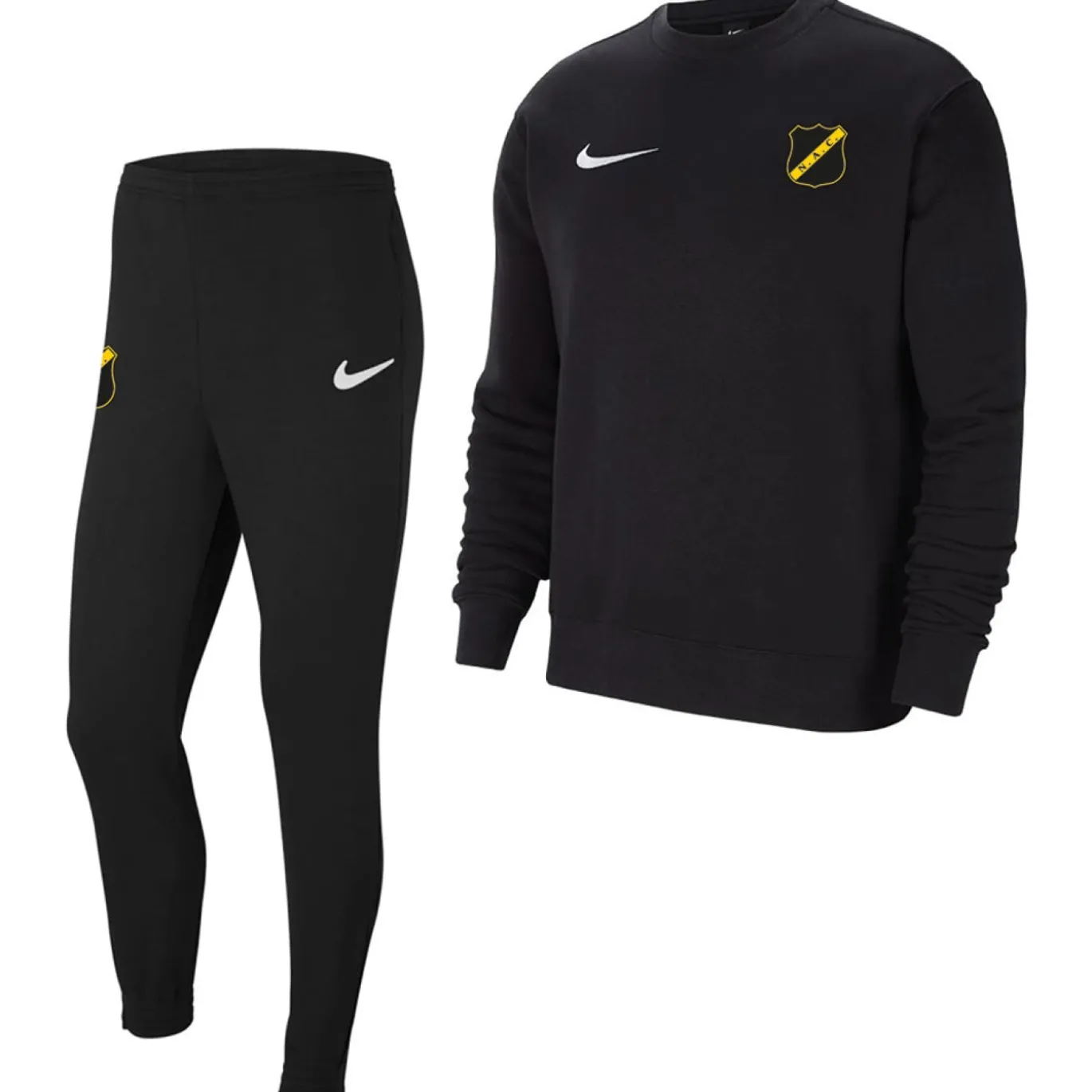 Nike NAC Breda Sweat Trainingspak Kids Zwart