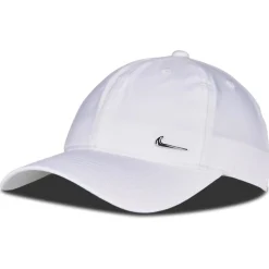 Nike Nan Dri-FIT Club Metal Swoosh Pet Kleuters Wit Zilver