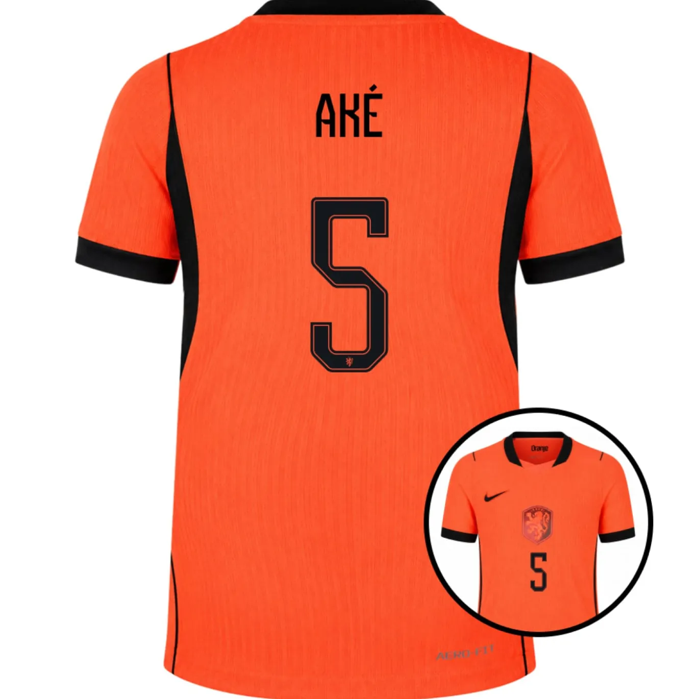 Nike Nederland Aké 5 Thuisshirt Authentic 2026-2028 Kids