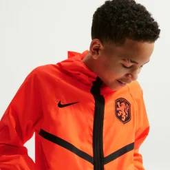 Nike Nederland Anthem Trainingsjack 2026-2028 Kids Feloranje Zwart