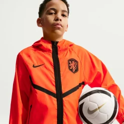 Nike Nederland Anthem Trainingsjack 2026-2028 Kids Feloranje Zwart