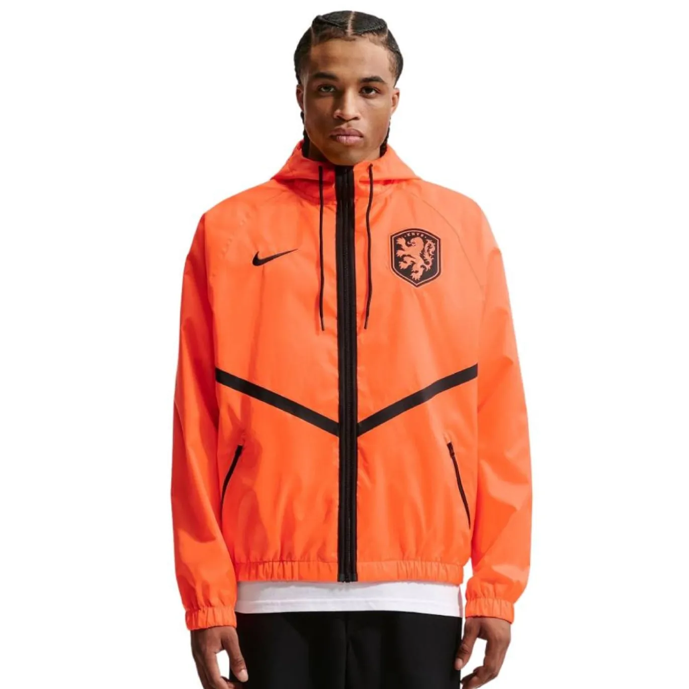 Nike Nederland Anthem Trainingsjack 2026-2028 Feloranje Zwart