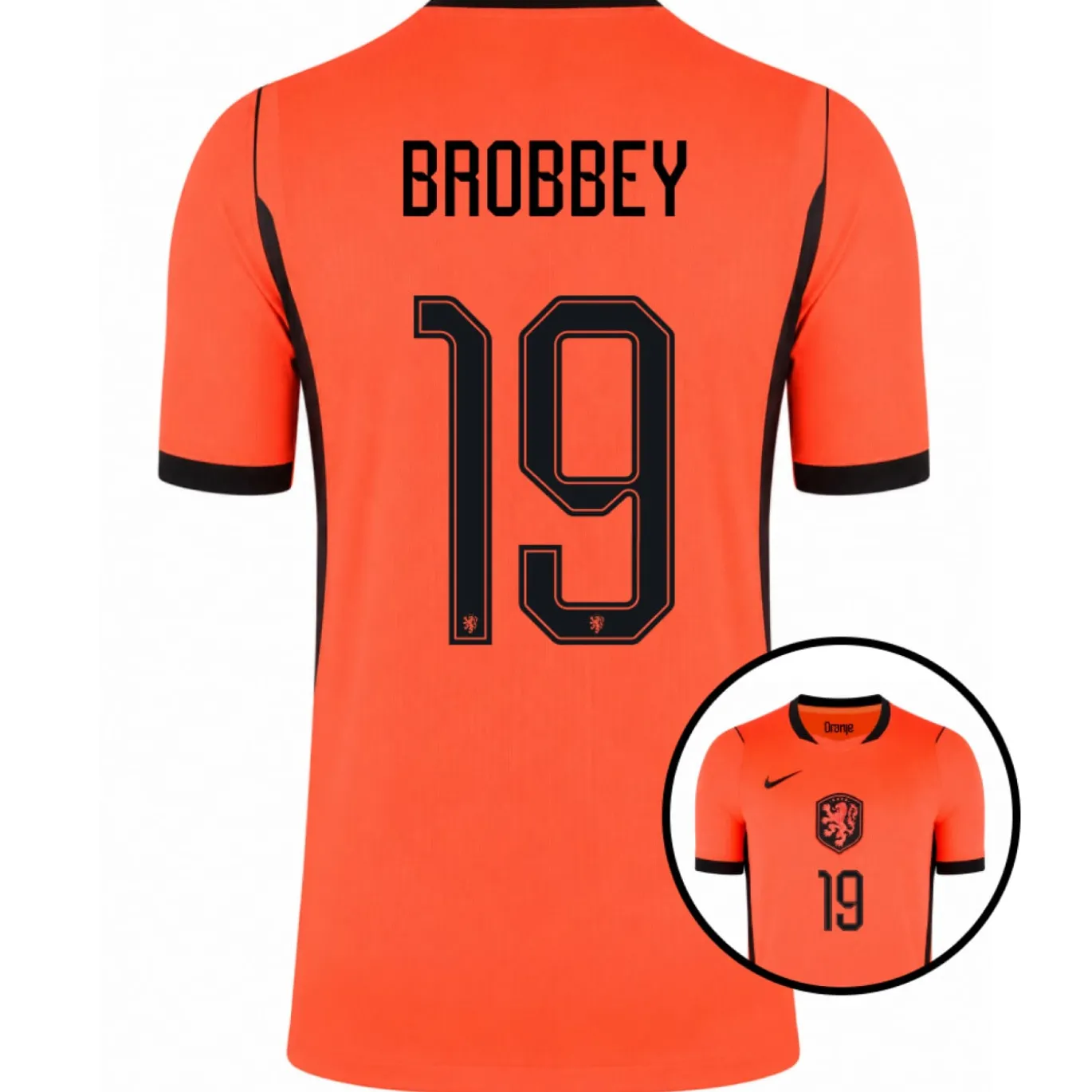 Nike Nederland Brobbey 19 Thuisshirt 2026-2028