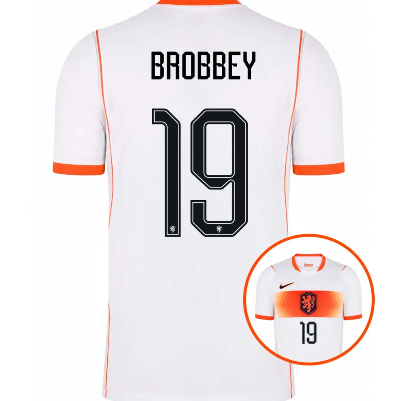 Nike Nederland Brobbey 19 Uitshirt 2026-2028