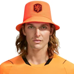 Nike Nederland Bucket Hat Oranje Zwart Wit