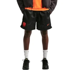 Nike Nederland Club Flow Broekje 2026-2028 Zwart Oranje