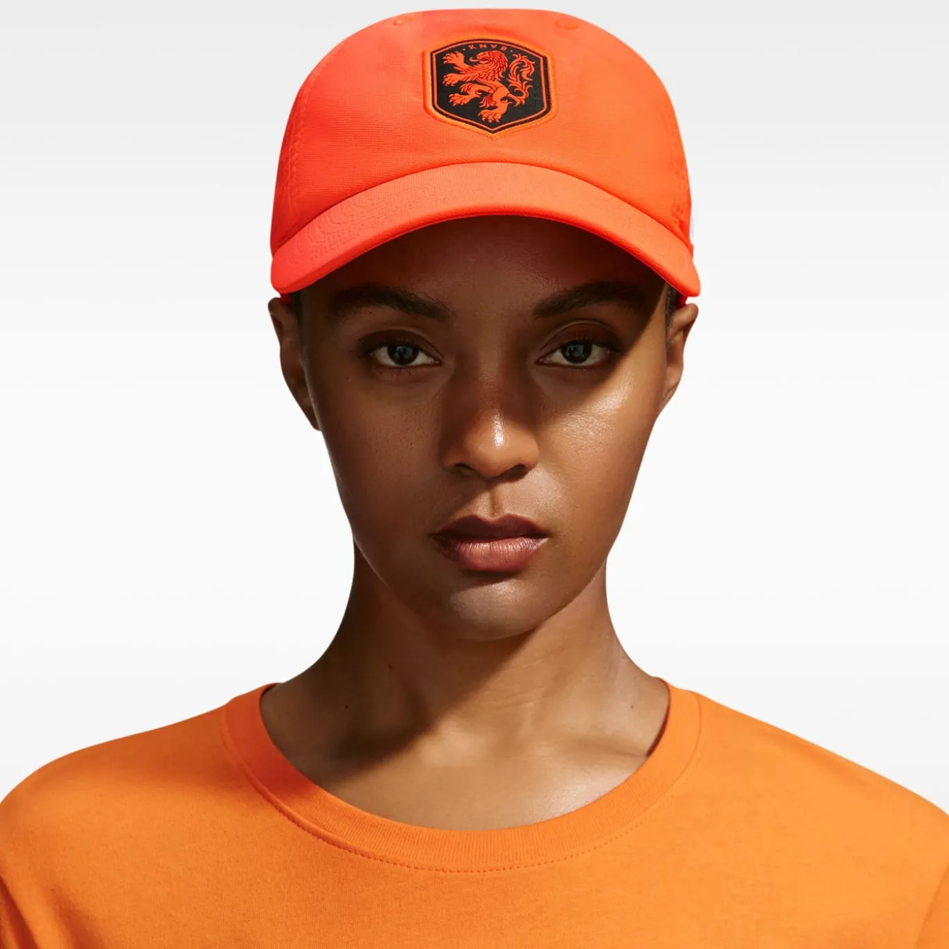 Nike Nederland Club Pet Oranje Zwart Wit