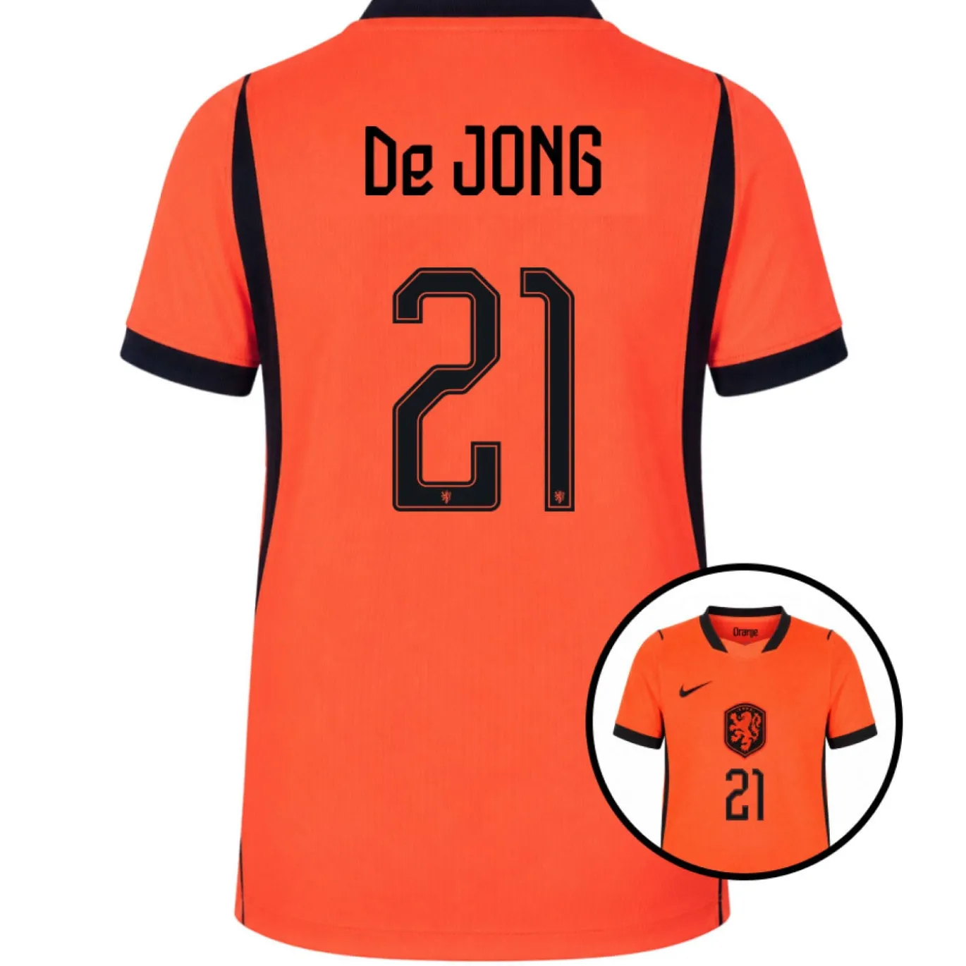 Nike Nederland De Jong 21 Thuisshirt 2026-2028 Kids