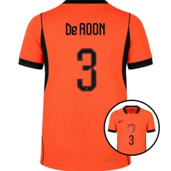 Nike Nederland De Roon 3 Thuisshirt Authentic 2026-2028 Kids