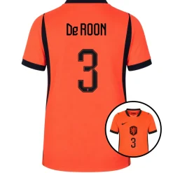 Nike Nederland De Roon 3 Thuisshirt 2026-2028 Kids
