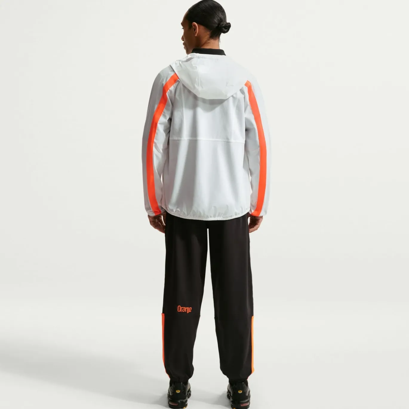 Nike Nederland Energy Trainingsjack 2026-2028 Wit Oranje Zwart