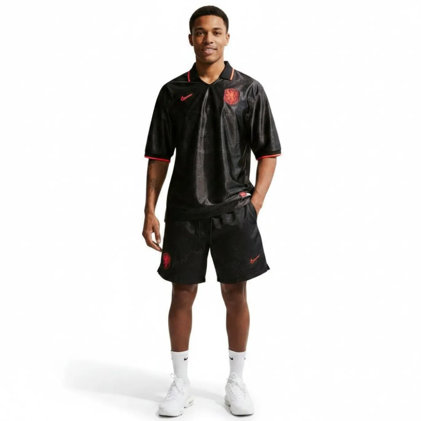 Nike Nederland Energy Zomerset 2026-2028 Zwart Oranje