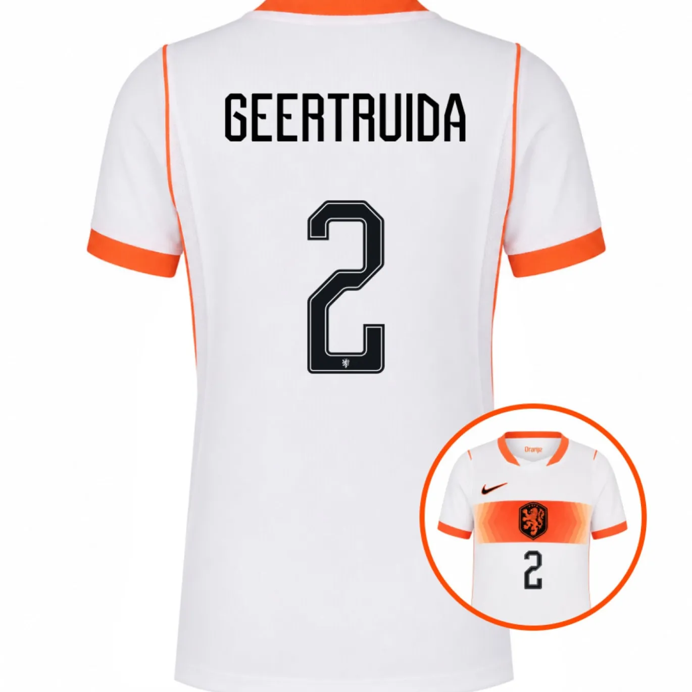 Nike Nederland Geertruida 2 Uitshirt 2026-2028 Kids