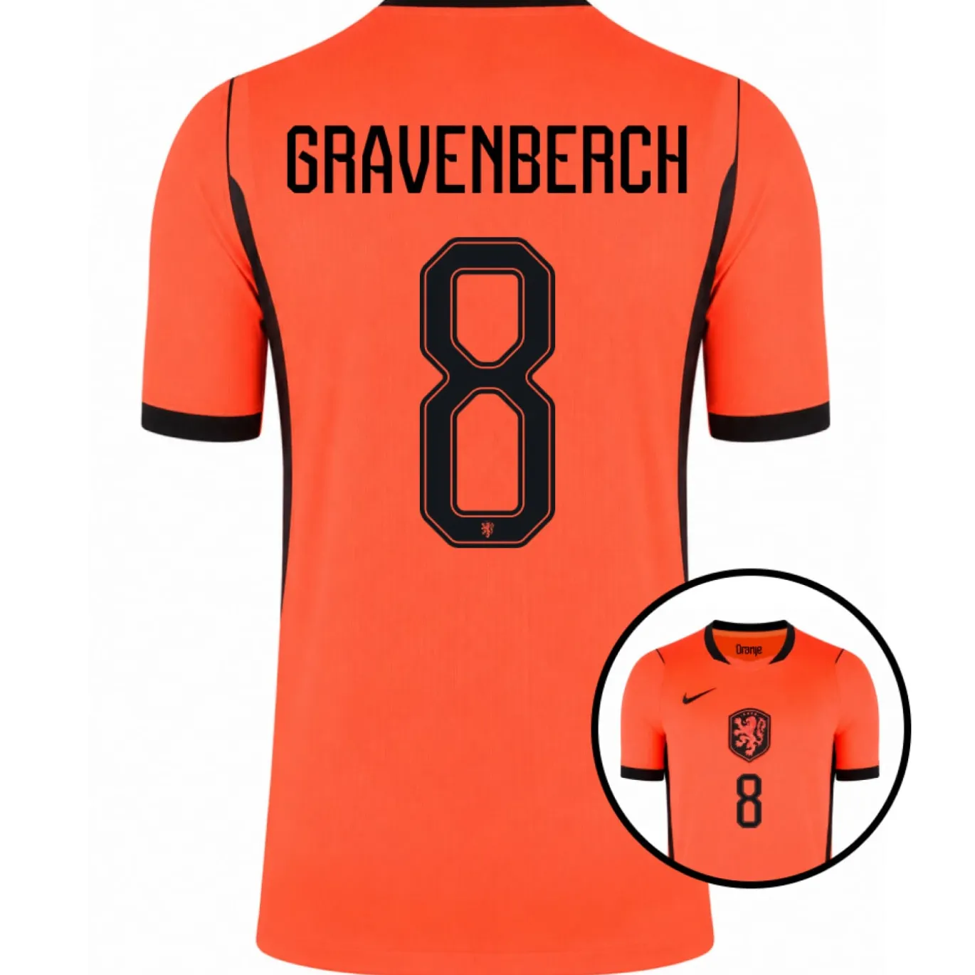 Nike Nederland Gravenberch 8 Thuisshirt 2026-2028