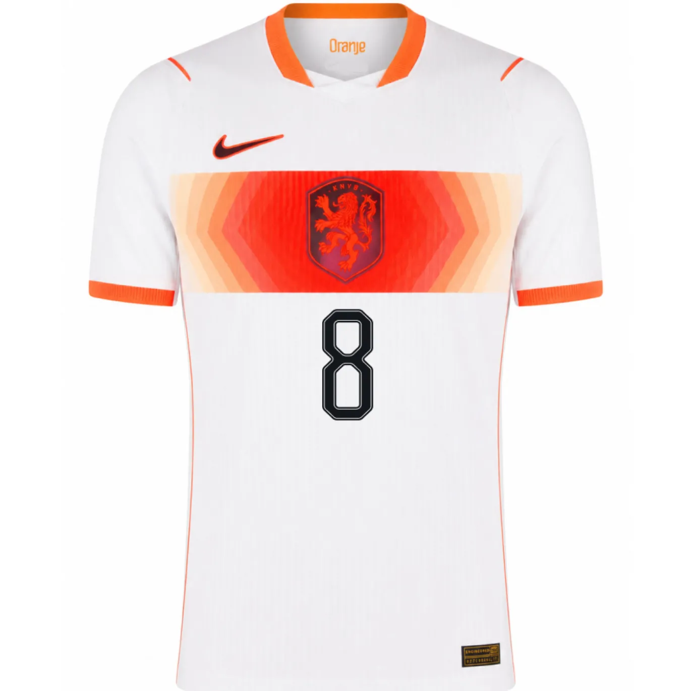 Nike Nederland Gravenberch 8 Uitshirt Authentic 2026-2028