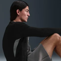 Nike Nederland Keepersshirt Lange Mouwen OranjeLeeuwinnen 2025-2027 Heren Zwart