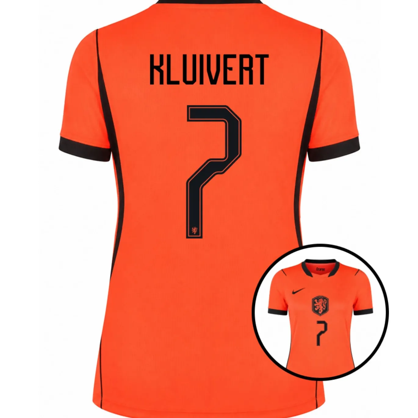 Nike Nederland Kluivert 7 Thuisshirt 2026-2028 Dames