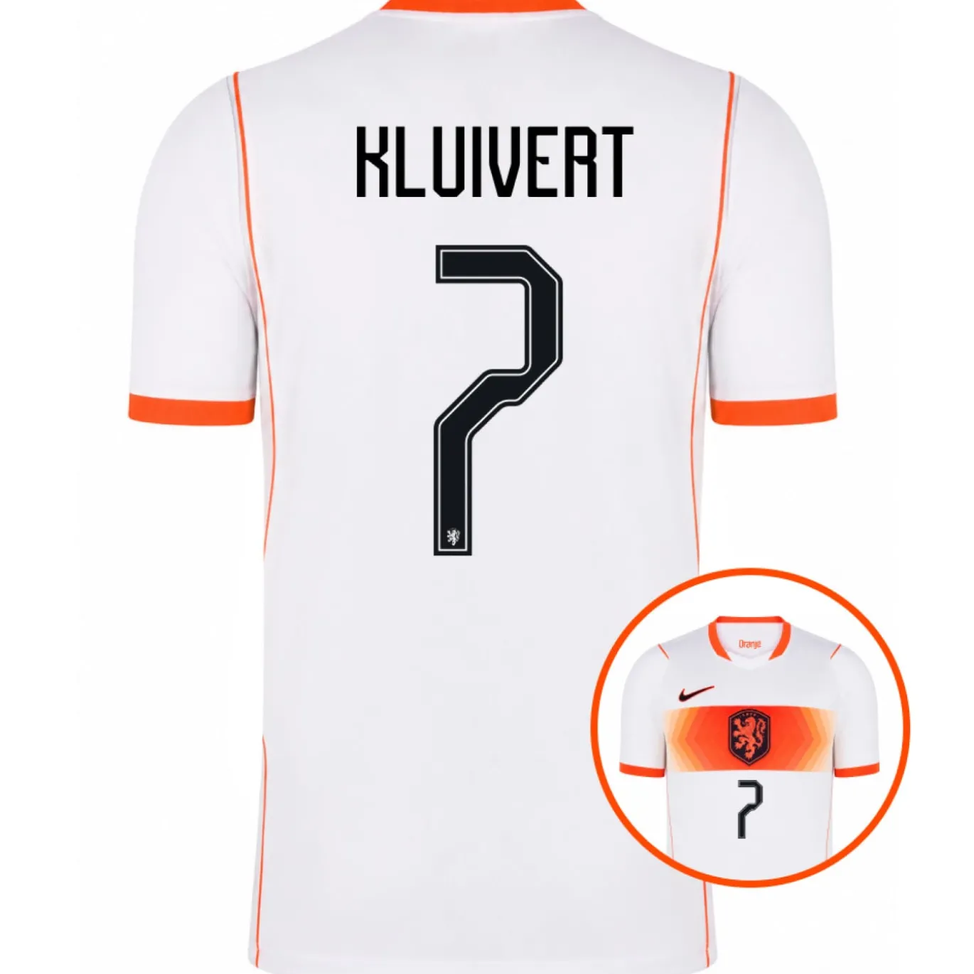 Nike Nederland Kluivert 7 Uitshirt 2026-2028