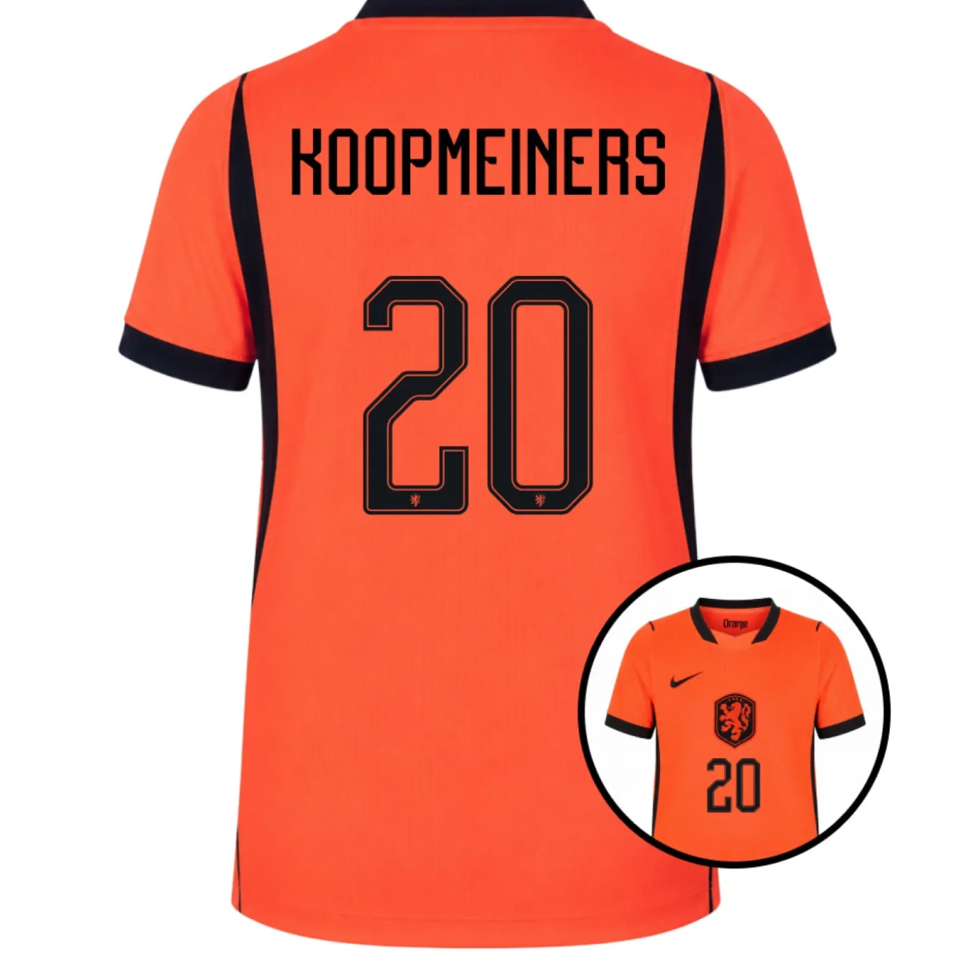Nike Nederland Koopmeiners 20 Thuisshirt 2026-2028 Kids
