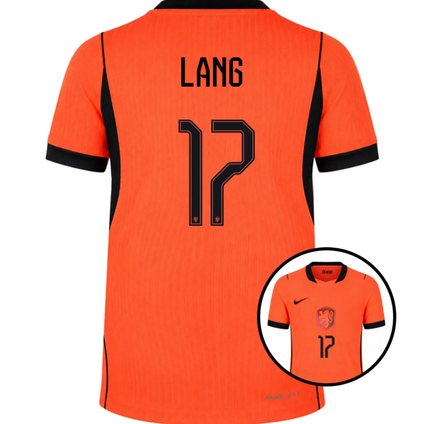 Nike Nederland Lang 17 Thuisshirt Authentic 2026-2028 Kids