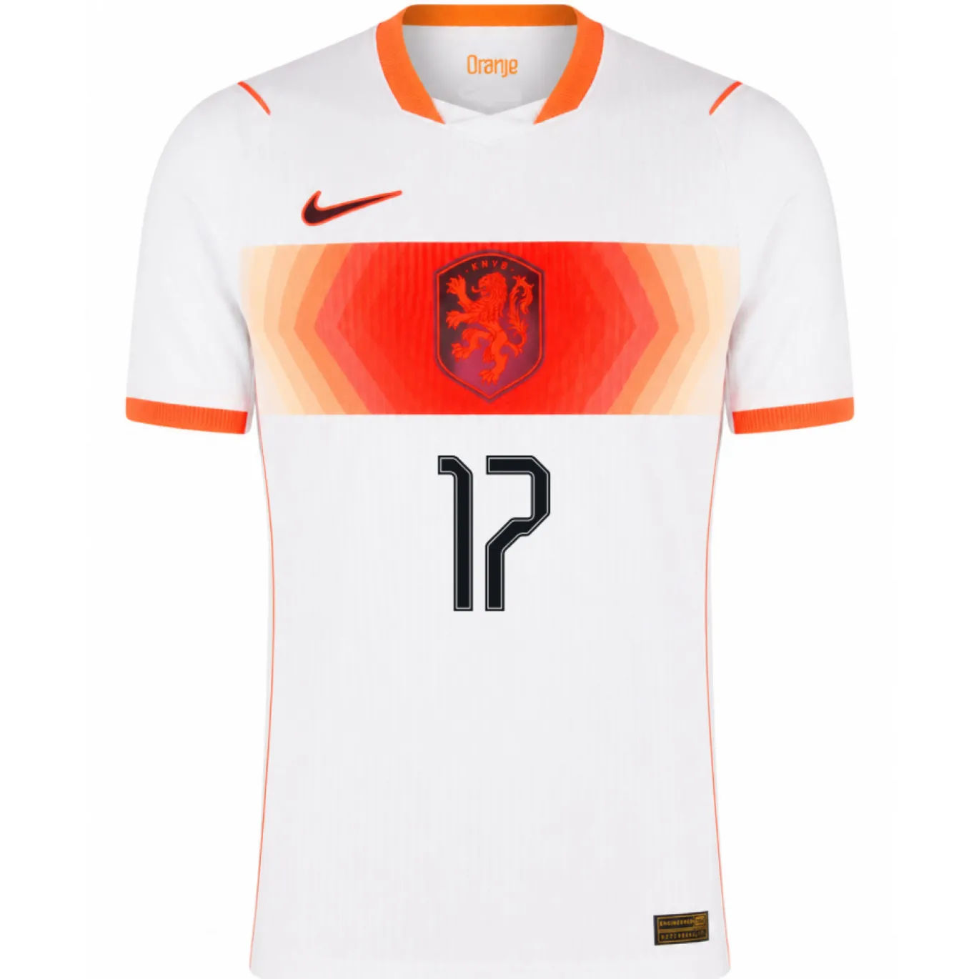 Nike Nederland Lang 17 Uitshirt Authentic 2026-2028