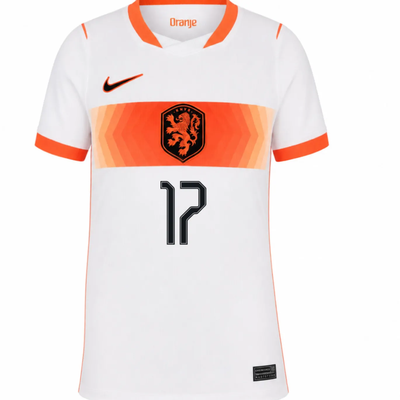 Nike Nederland Lang 17 Uitshirt 2026-2028 Kids