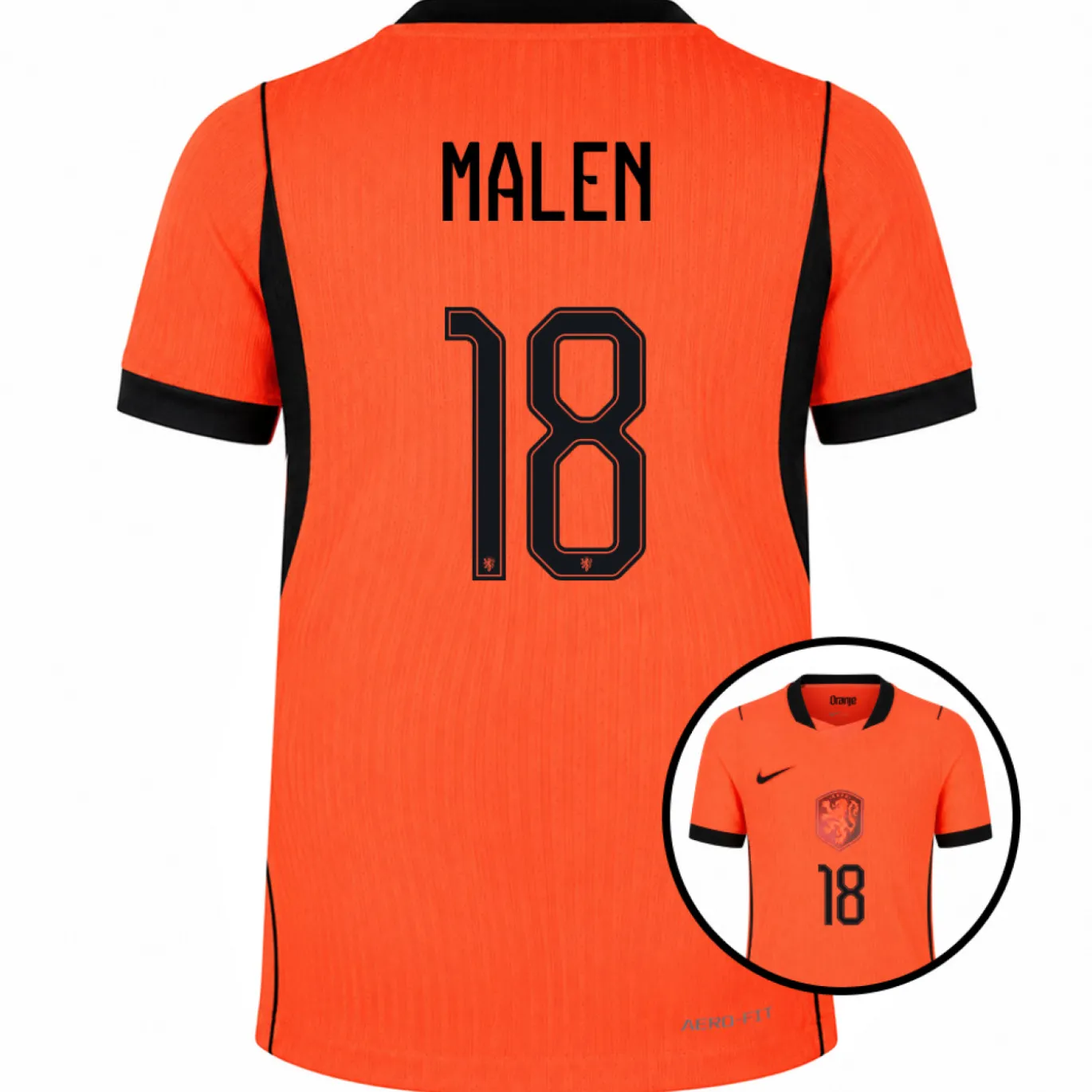 Nike Nederland Malen 18 Thuisshirt Authentic 2026-2028 Kids