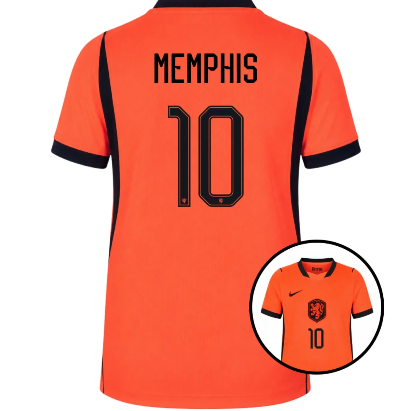 Nike Nederland Memphis 10 Thuisshirt 2026-2028 Kids