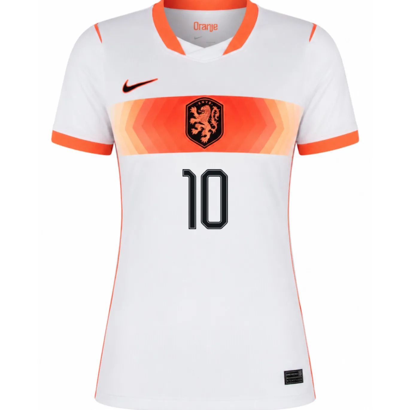 Nike Nederland Memphis 10 Uitshirt 2026-2028 Dames