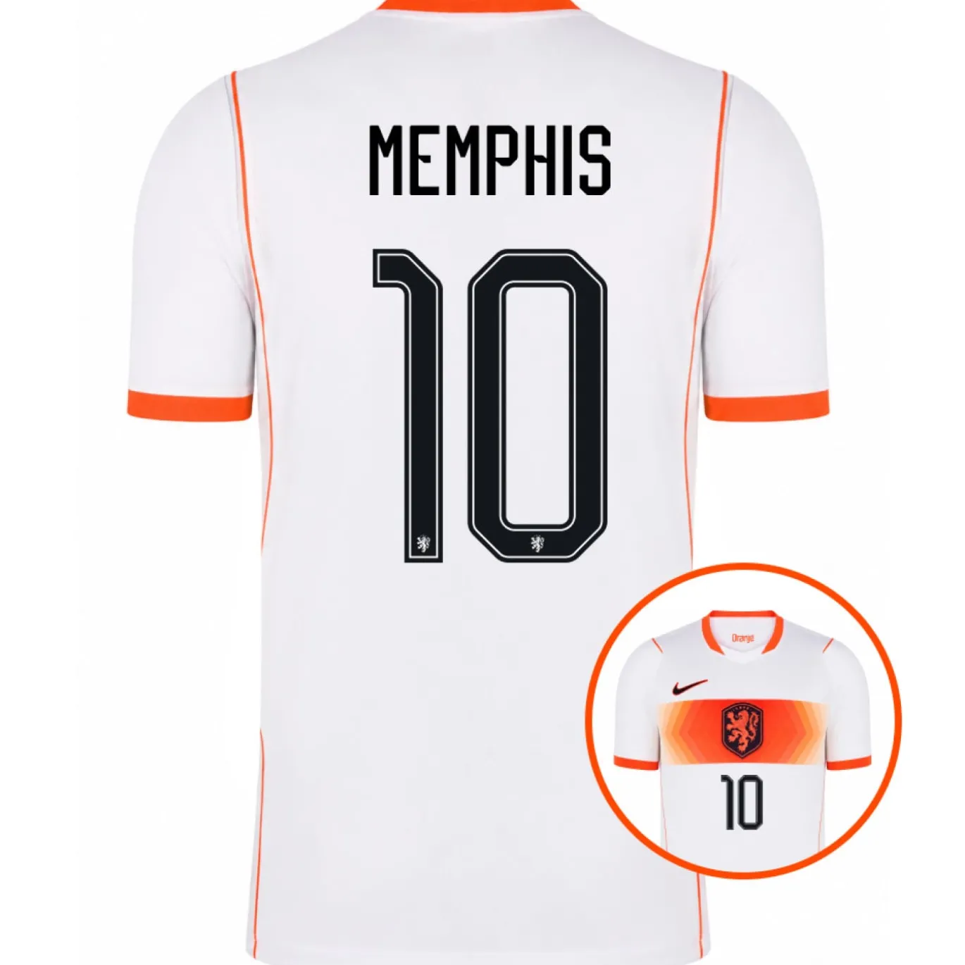 Nike Nederland Memphis 10 Uitshirt 2026-2028