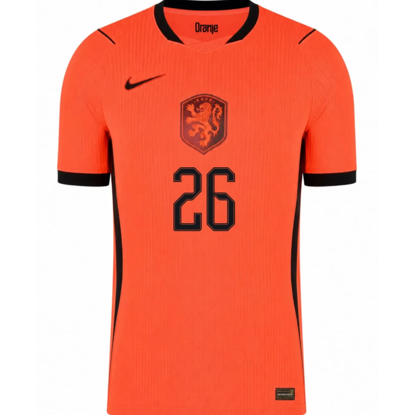 Nike Nederland Q. Timber 26 Thuisshirt Authentic 2026-2028