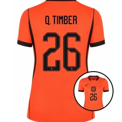 Nike Nederland Q. Timber 26 Thuisshirt 2026-2028 Dames