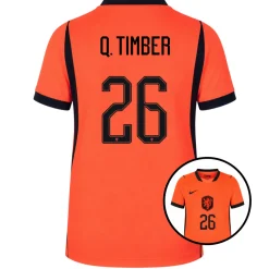 Nike Nederland Q. Timber 26 Thuisshirt 2026-2028 Kids