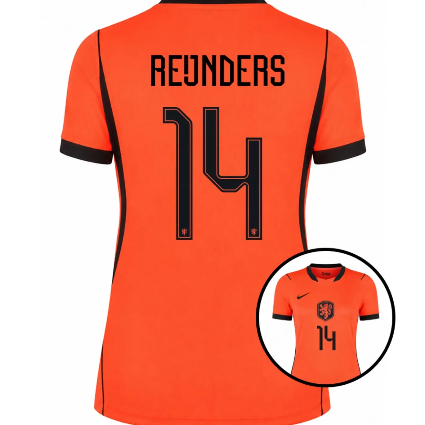 Nike Nederland Reijnders 14 Thuisshirt 2026-2028 Dames