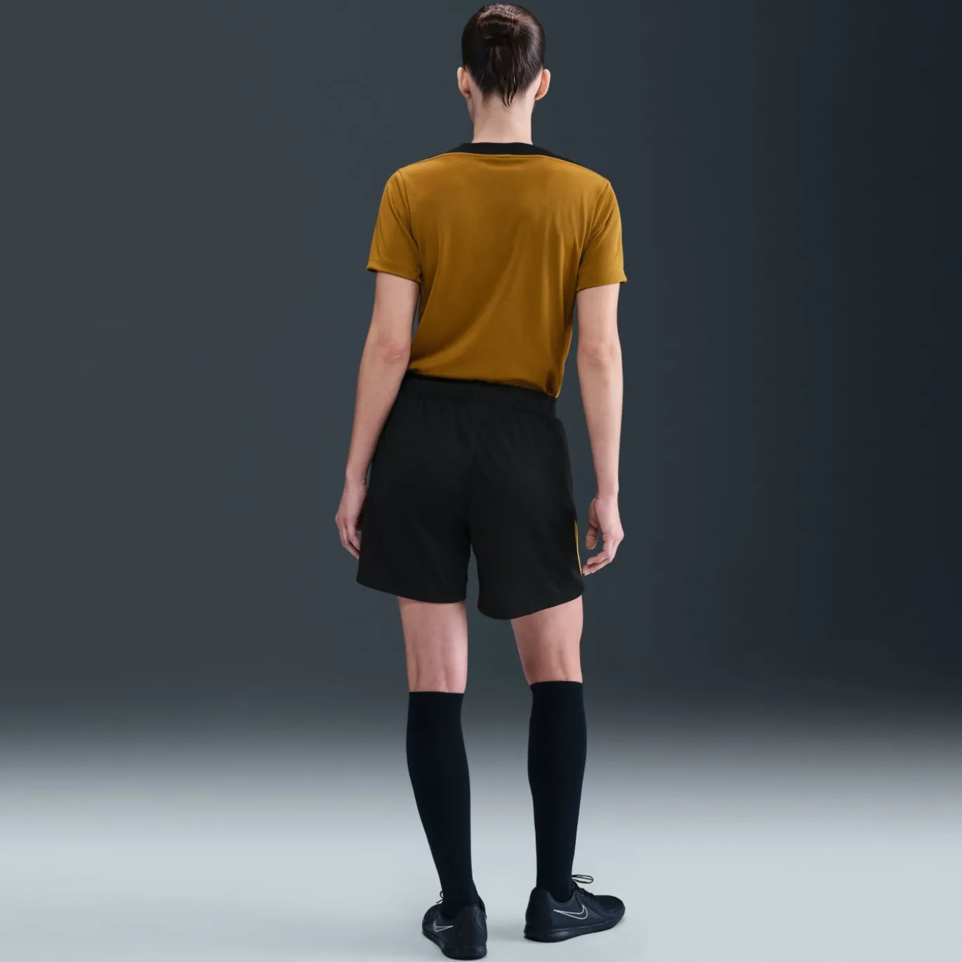 Nike Nederland Strike Trainingsbroekje OranjeLeeuwinnen 2025-2027 Dames Zwart Brons Wit