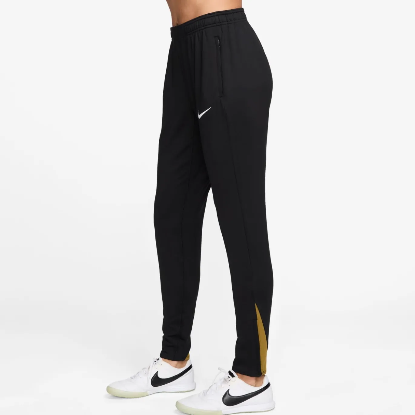 Nike Nederland Strike Trainingsbroek OranjeLeeuwinnen 2025-2027 Dames Zwart Brons Wit