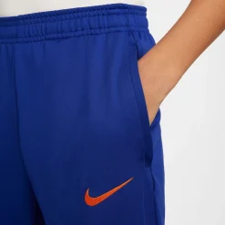 Nike Nederland Strike Trainingsbroek 2024-2026 Kids Blauw Oranje