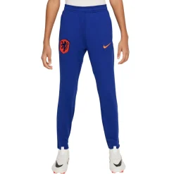 Nike Nederland Strike Trainingsbroek 2024-2026 Kids Blauw Oranje