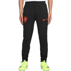 Nike Nederland Strike Trainingsbroek 2026-2028 Kids Zwart Oranje