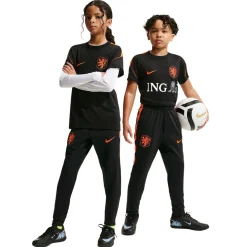 Nike Nederland Strike Trainingsbroek 2026-2028 Kids Zwart Oranje