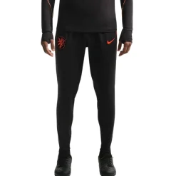 Nike Nederland Strike Trainingsbroek 2026-2028 Zwart Oranje