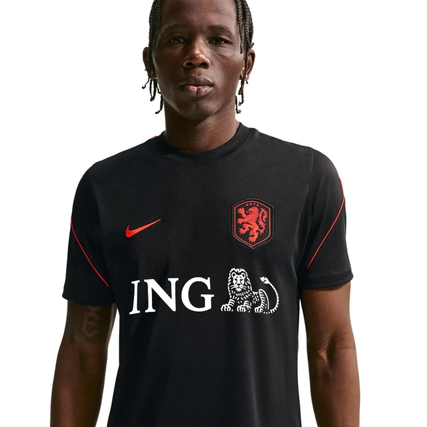 Nike Nederland Strike Trainingsset 2026-2028 Zwart Oranje