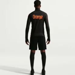 Nike Nederland Strike Trainingsbroekje 2026-2028 Zwart Oranje