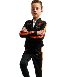 Nike Nederland Strike Trainingspak Full-Zip 2026-2028 Kleuters Zwart Oranje