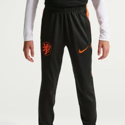 Nike Nederland Strike Trainingspak 1/4-Zip 2026-2028 Kids Zwart Oranje