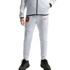 Nike Nederland Tech Fleece Joggingbroek 2026-2028 Kids Lichtgrijs Zwart Feloranje